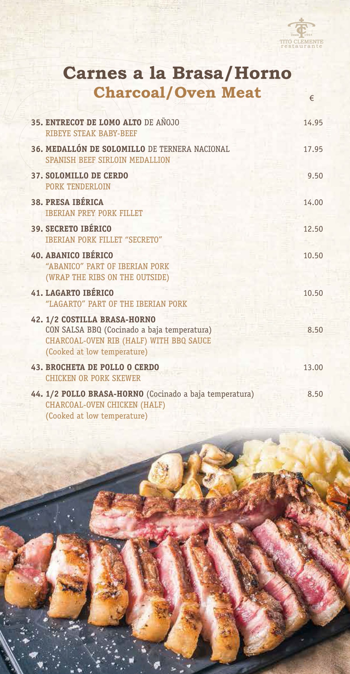 CARNES BRASA / HORNO